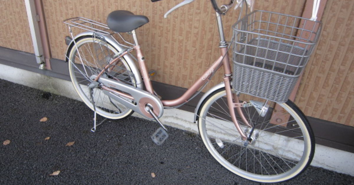 リサイクルショップどりーむ鹿大前店 No708 自転車 珍しい薄紫色！！ 女性に人気！！ 自転車-広島の総合リサイクルショップ のトレジャーマーケット